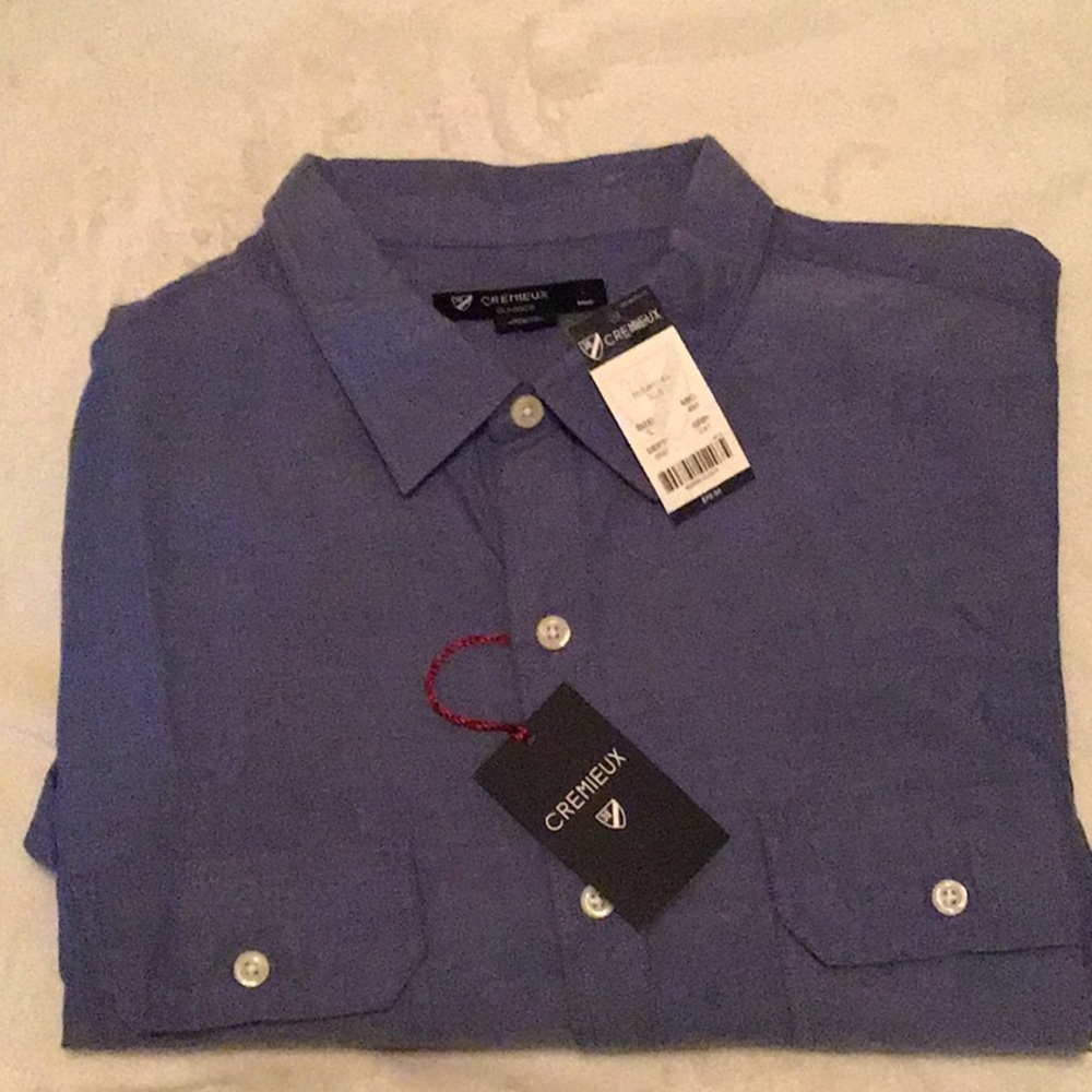 Daniel Cremieux Long Sleeve Button Down Shirt NWT